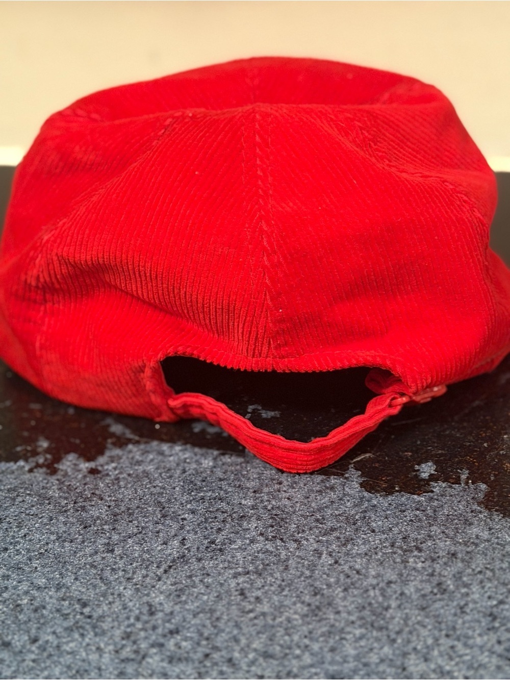 Vintage Stanford University Cardinals Red Corduroy Cap - Picture 4 of 5